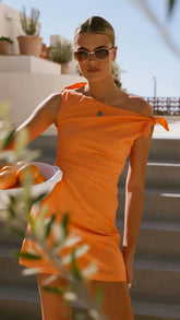 Ebbe Mini Dress - Orange